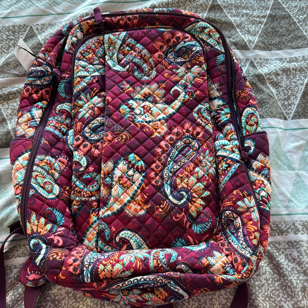 Vera Bradley large travel backpack